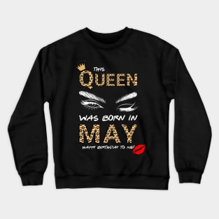 May Birthday Crewneck Sweatshirt